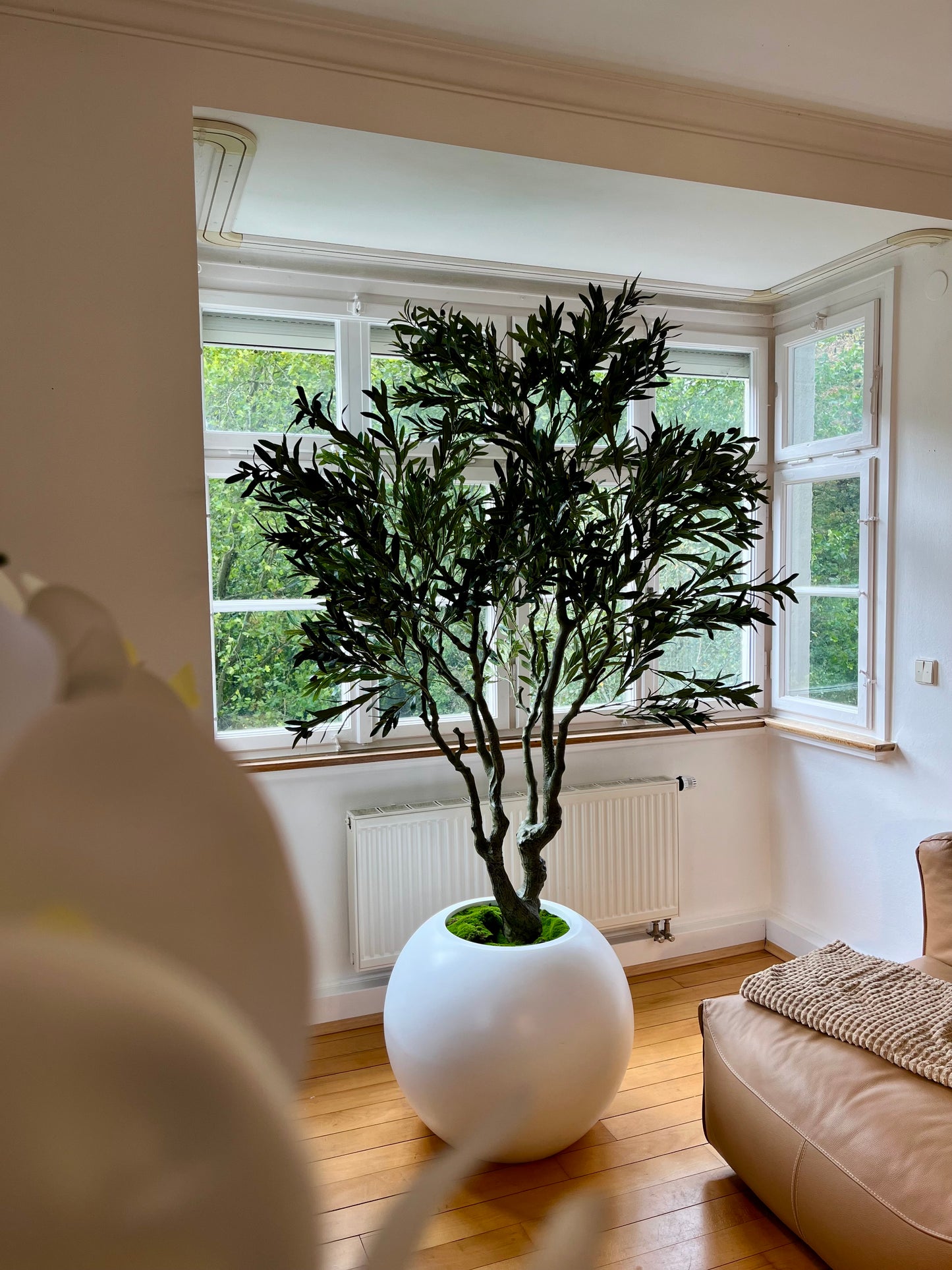 Künstlicher Olivenbaum 240 cm – Pflegeleicht & Grün für Zuhause
