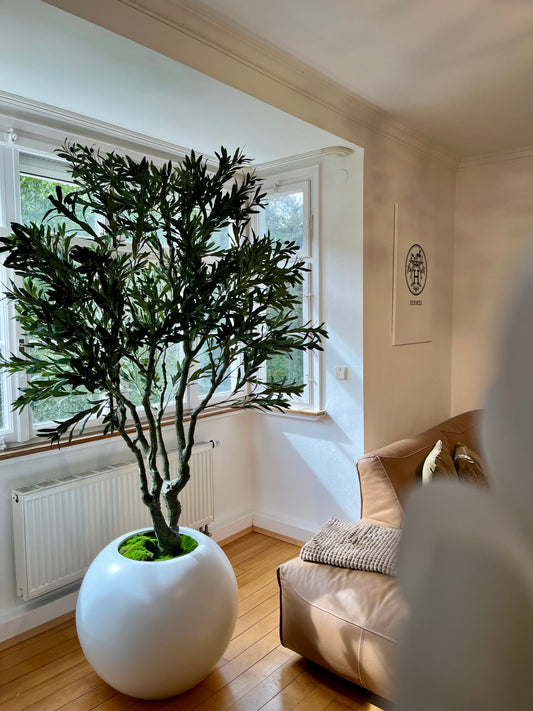 Künstlicher Olivenbaum 240 cm – Pflegeleicht & Grün für Zuhause