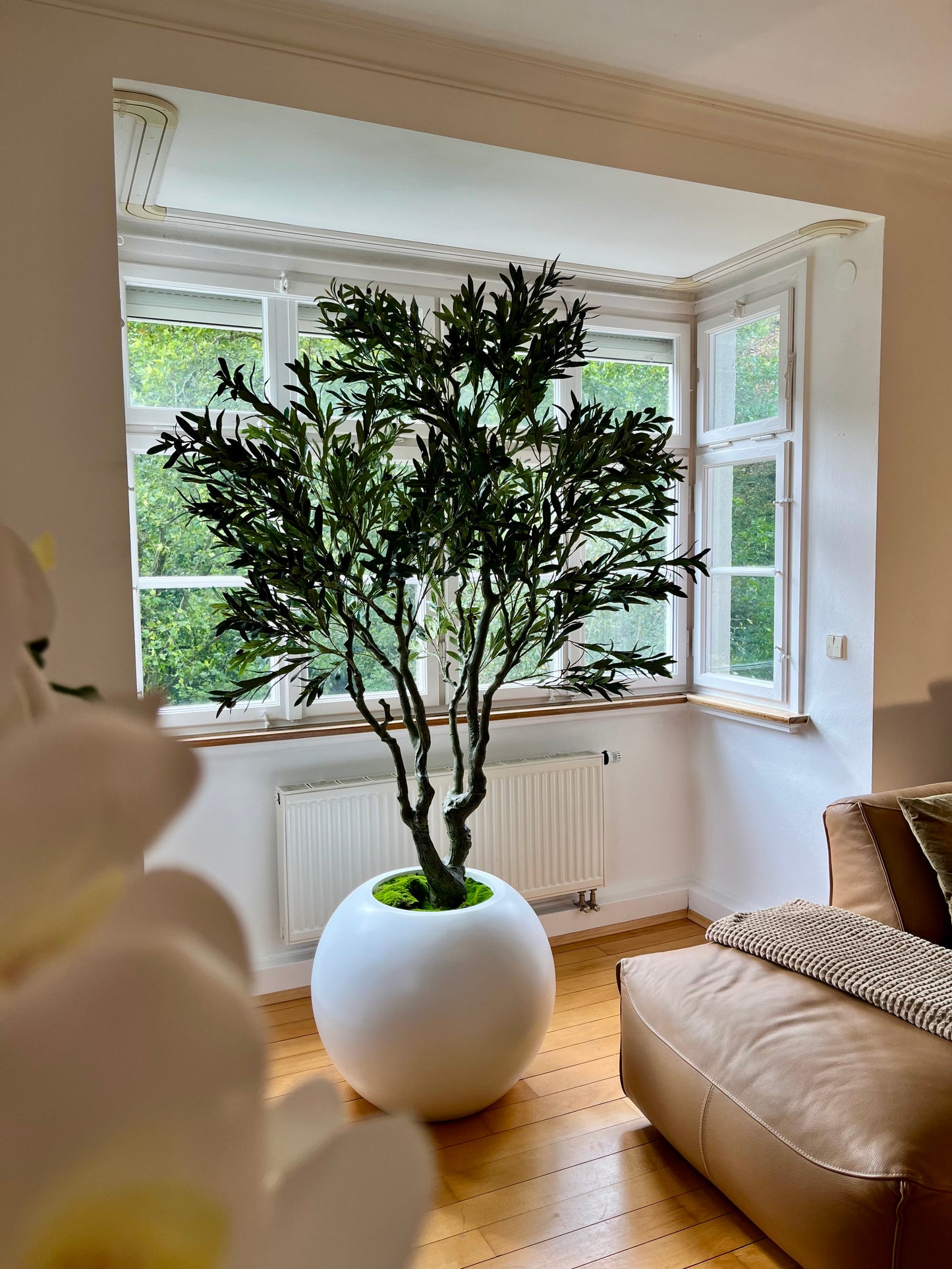 Künstlicher Olivenbaum 240 cm – Pflegeleicht & Grün für Zuhause